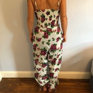 Jen's Pirate Booty Floral Romper